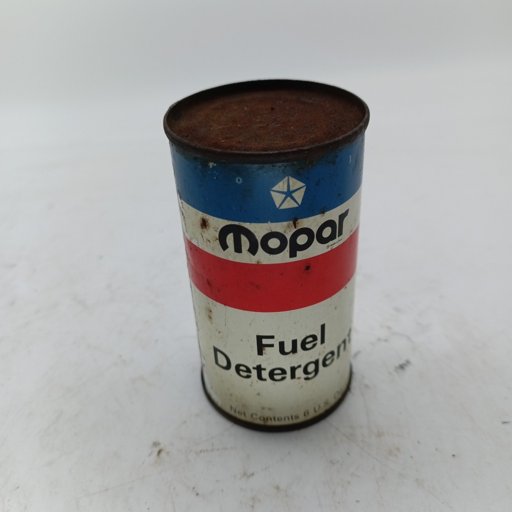 Vintage 1970s Mopar Fuel Detergent Can 6oz Part 4-193 3419 127 Full b3